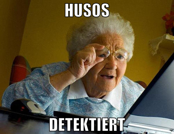 husos detektiert