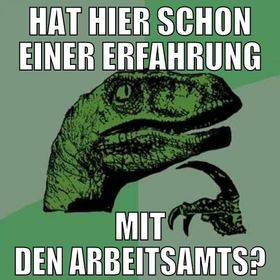 hat hier schon einer erfahrung mit den arbeitsamts