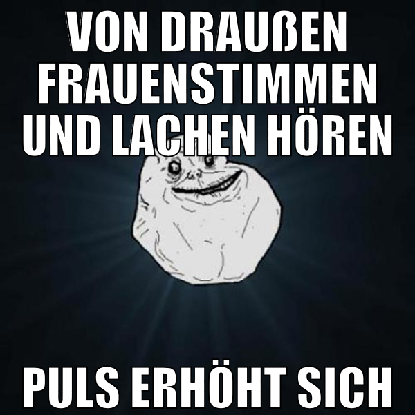 von draußen frauenstimmen und lachen hören puls er
