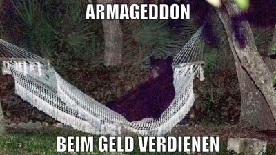 Armageddon beim geld verdienen