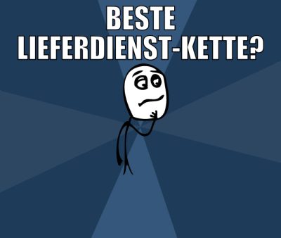 beste lieferdienst-kette?