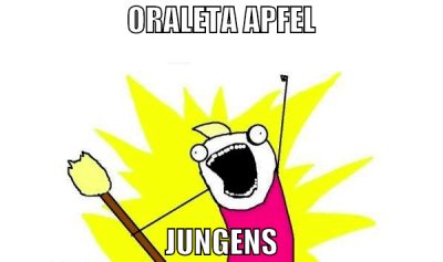 oraleta apfel jungens