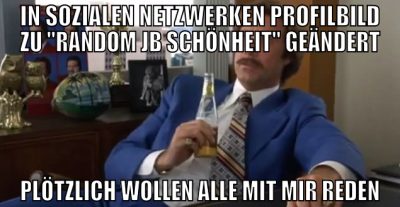 IN SOZIALEN NETZWERKEN PROFILBILD ZU "RANDOM JB SC