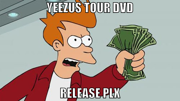 YEEZUS tour dvd release plx