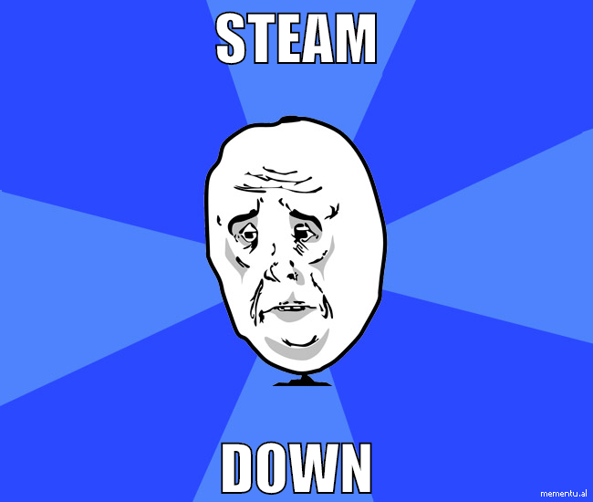 steam down