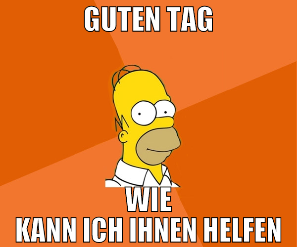 guten tag wie kann ich ihnen helfen