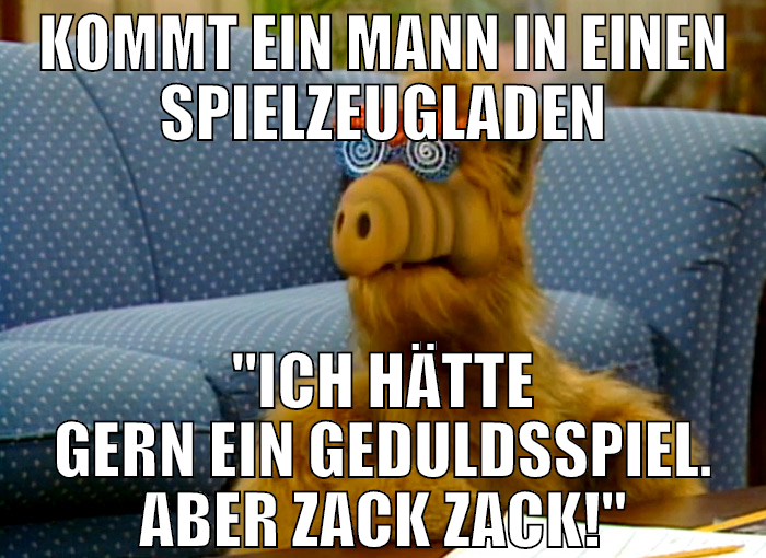 kommt ein mann in einen spielzeugladen "ich hätte