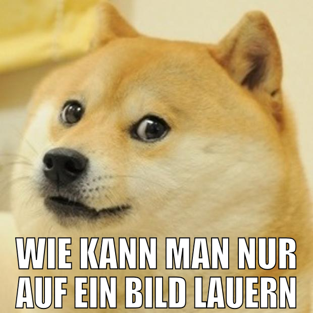 wie kann man nur auf ein bild lauern
