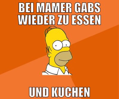 bei mamer gabs wieder zu essen und kuchen