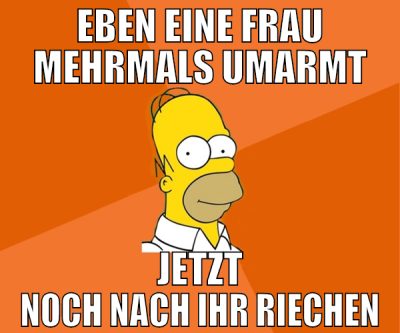 eben eine frau mehrmals umarmt jetzt noch nach ihr