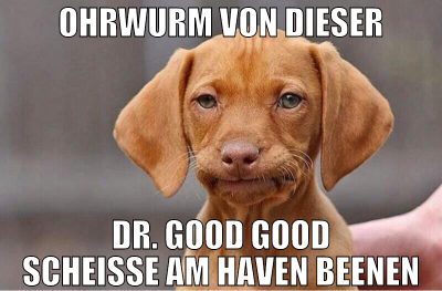 Ohrwurm von dieser Dr. Good Good scheisse am haven