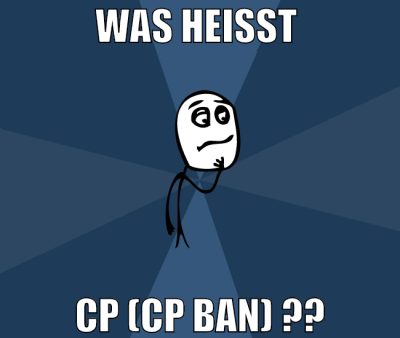 was heißt  cp (cp ban) ??