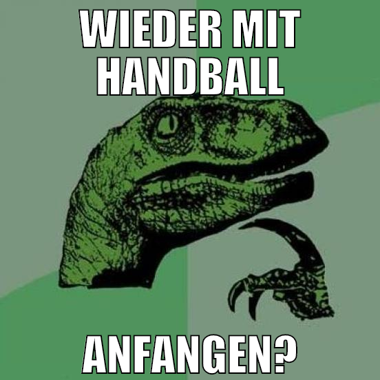 Wieder mit Handball anfangen?
