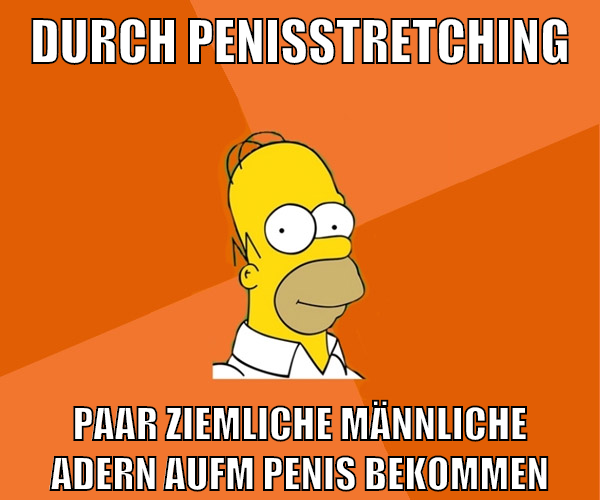 durch penisstretching paar ziemliche männliche adern aufm penis bekommen