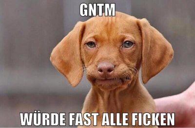 GNTM würde fast alle ficken
