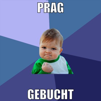 prag gebucht
