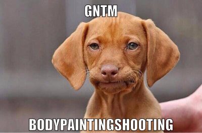 GNTM Bodypaintingshooting