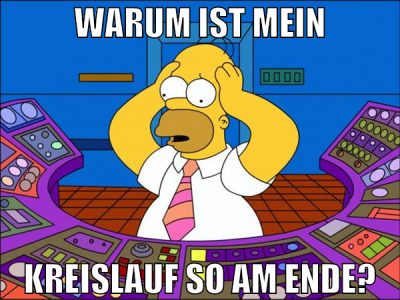 warum ist mein kreislauf so am ende?