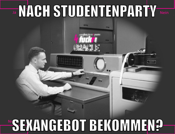 nach studentenparty sexangebot bekommen?