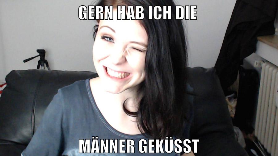 gern hab ich die männer geküsst