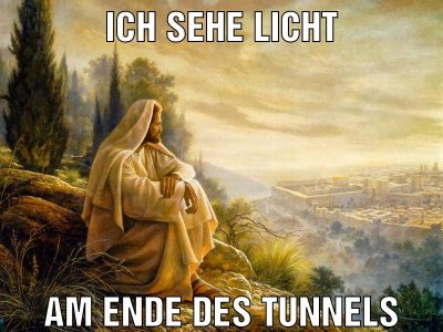ich sehe licht am ende des tunnels