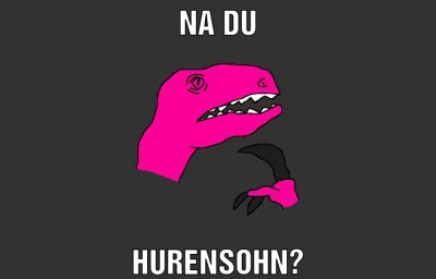 na du hurensohn?