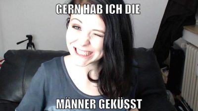 gern hab ich die männer geküsst
