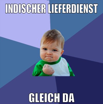 indischer lieferdienst gleich da