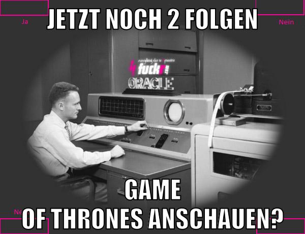 JETZT NOCH 2 FOLGEN GAME OF THRONES ANSCHAUEN?