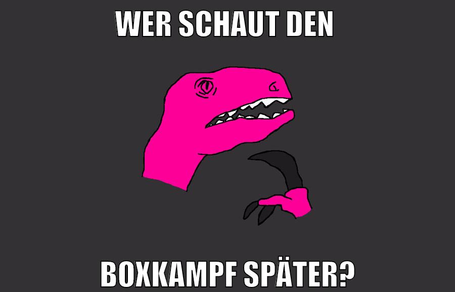 wer schaut den boxkampf später?