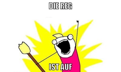 die reg ist auf
