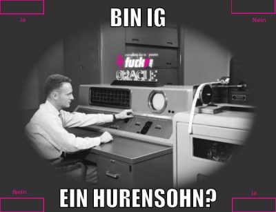 bin ig ein hurensohn?
