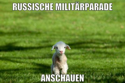 Russische Militärparade anschauen