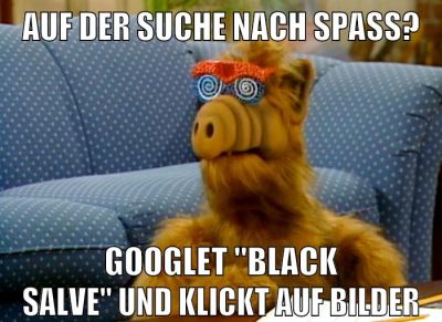 Auf der suche nach spaß? googlet "black salve" und klickt auf bilder