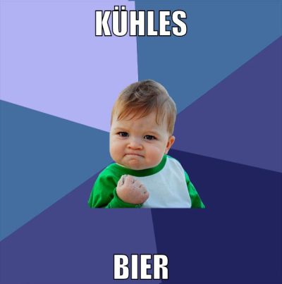 kühles bier