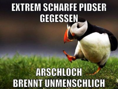 extrem scharfe pidser gegessen arschloch brennt unmenschlich