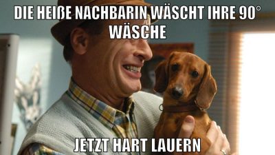 die heiße nachbarin wäscht ihre 90° Wäsche jetzt hart lauern