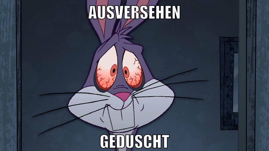 ausversehen geduscht