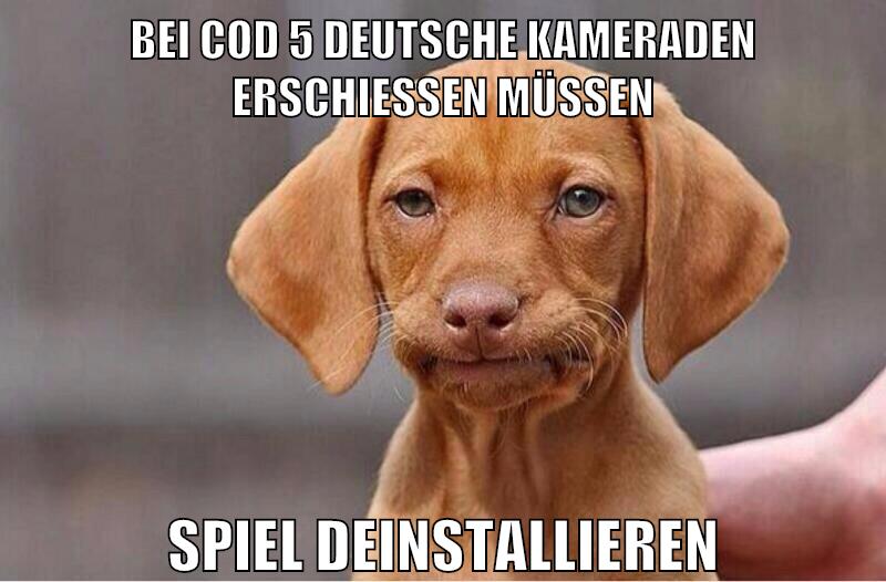 bei cod 5 deutsche kameraden erschießen müssen spiel deinstallieren