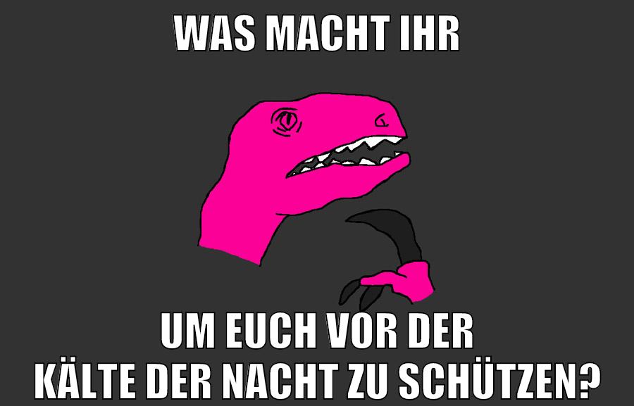 was macht ihr um euch vor der kälte der nacht zu schützen?