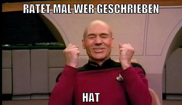 ratet mal wer geschrieben hat
