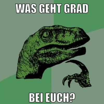 Was geht grad bei euch?