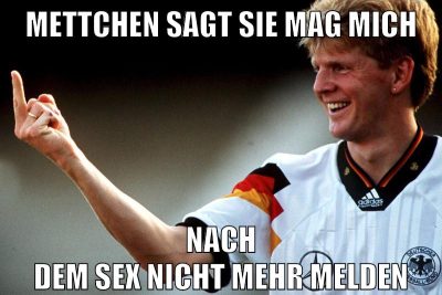 mettchen sagt sie mag mich nach dem sex nicht mehr melden