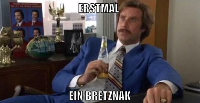 erstmal ein bretznak