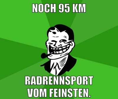 noch 95 km radrennsport vom feinsten.