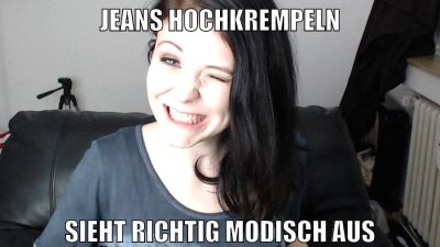 jeans hochkrempeln sieht richtig modisch aus