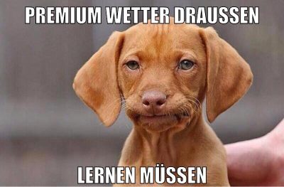 Premium Wetter draußen Lernen müssen