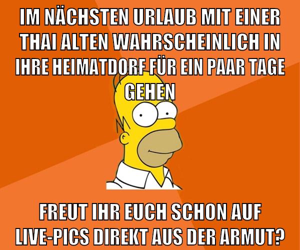 im nächsten urlaub mit einer thai alten wahrscheinlich in ihre heimatdorf für ein paar tage gehen freut ihr euch schon auf live-pics direkt aus der armut?