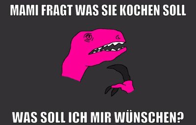mami fragt was sie kochen soll was soll ich mir wünschen?