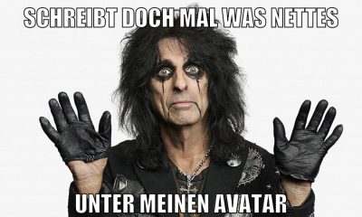 schreibt doch mal was nettes unter meinen avatar
